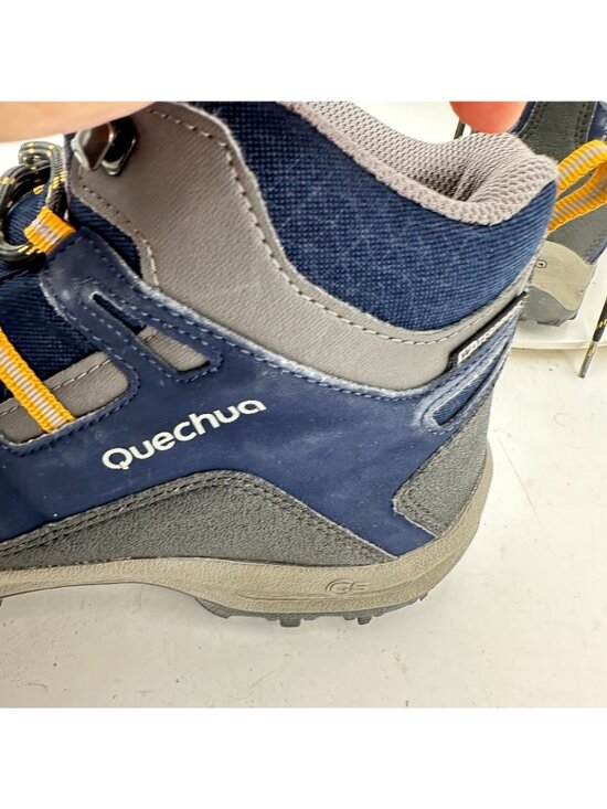 Quechua Arpenaz 100 MID WP Men Size 10 Dark Blue Waterproof Hiking Shoes main image 12